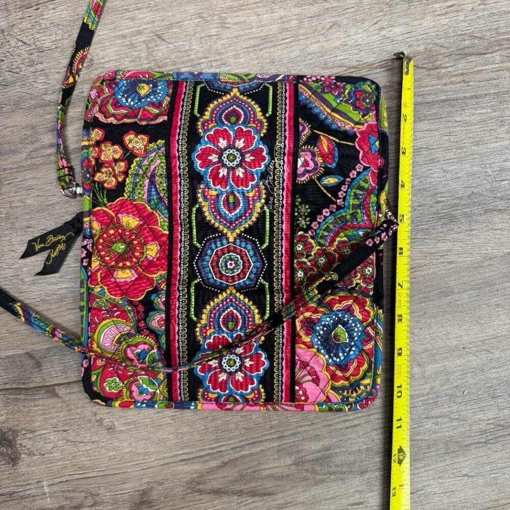Vera Bradley Tri-Fold crossbody wallet Symphony in Hue - Picture 4 of 5